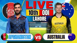 🔴 Live Afghanistan vs Australia 10th ODI Live Match Score today  AFG vs ENG Cricket  CT 2025 [upl. by Egiarc]