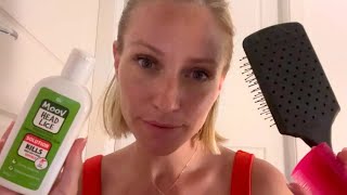 ASMR Lice Inspection amp Removal 🪲✨ Mouth Sounds amp Personal Attention [upl. by Reitrac]