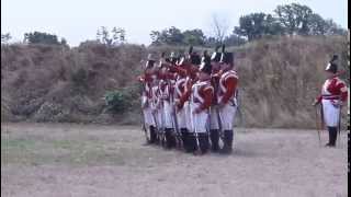 Fort George Musket Firing [upl. by Yelyah]