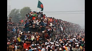 Most Crowded Train In The World Bangladesh and Indian Trains  Extreme Trip [upl. by Evslin690]