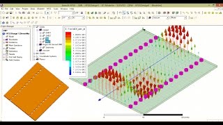 Substrate Integrated waveguide SIW HFSS simulation [upl. by Tenenbaum]