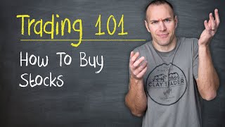 Trading 101 How to Buy Stocks [upl. by Kosey]