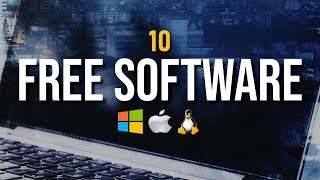 Top 10 Best FREE SOFTWARE You Should Be Using [upl. by Ielhsa18]