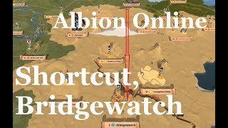 Albion Online  Caerleon to Bridgewatch fast almost safely [upl. by Artima960]