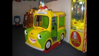 2000s Coin Operated Van Kiddie Ride  Parkdean Sidmobile [upl. by Bocyaj981]