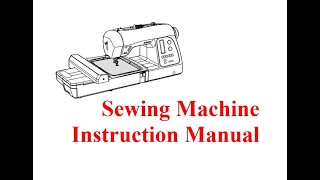 Singer Futura Sewing Machine Instruction Manual  Christopher Nejman [upl. by Azarria]