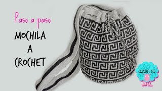 Tutorial mochila a crochet [upl. by Niraa486]