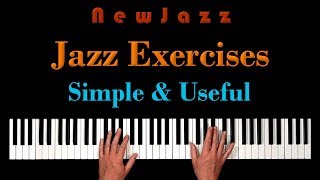 Simple PIANO EXERCISES for Advanced JAZZ IMPROVISATION [upl. by Tekcirc260]