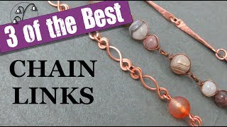 3 Chain Links for Jewellery Making [upl. by Aratahs]