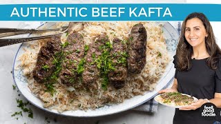 Authentic Lebanese BEEF KAFTA [upl. by Geanine]