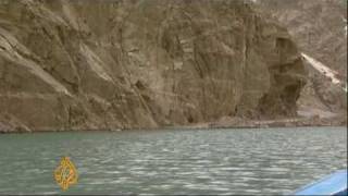 Pakistan landslide engulfs villages [upl. by Kelsi]