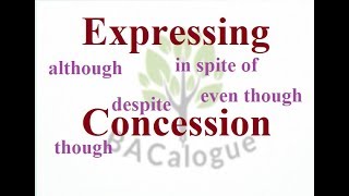 Grammar Expressing Concession [upl. by Asenab]