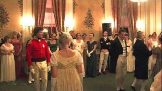 Napoleonic Ball  Regency Dances Cotillion and Reel [upl. by Aila]