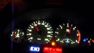 BMW 320d E46 Stock 136hp Acceleration [upl. by Bluhm]