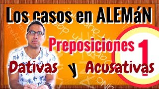 Aprende las preposiciones dativas y acusativas en ALEMAN pt 1 [upl. by Aicram420]