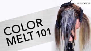 101 Learning the Basics of Color Melt  Kenra Color [upl. by Tterraj]