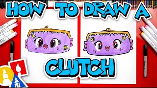 How To Draw A Cute Clutch Purse [upl. by Sundstrom]