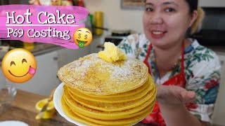 HOT CAKE pang Negosyo Recipe with Costing [upl. by Disario995]