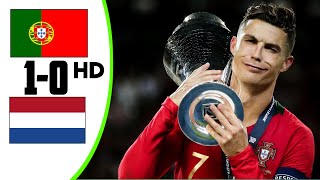 Portugal vs Netherlands 10 Uefa Nations league final 2019 highlights HD [upl. by Reiko]