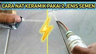 CARA PASANG NAT KERAMIK LANTAI [upl. by Dihahs]