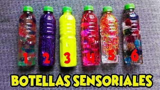 6 BOTELLAS SENSORIALES ¡Fácil y práctico  Mamátuber [upl. by Ezar]