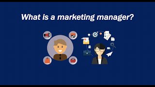 What is a marketing manager [upl. by Eillib]