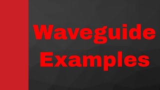 Waveguide Examples in Microwave Engineering by Engineering Funda [upl. by Aioj953]