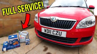 Skoda Fabia 12 TSI Service [upl. by Mandell]