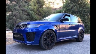 2020 Range Rover Sport SVR  One Take [upl. by Thorvald530]