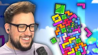 COMPETITIVE MULTIPLAYER TETRIS  Tricky Towers [upl. by Basia]