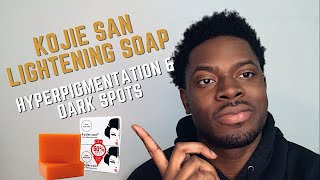 Kojie San Lightening Soap  Hyperpigmentation and Dark Spots [upl. by Yorgen]