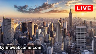 🔴 Recorded live footage Webcam from New York  Live from Manhattan [upl. by Esilrahc]