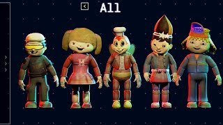 Jollibees Phase 2 EXTRAS  ALL ANIMATRONICS [upl. by Ayikur]