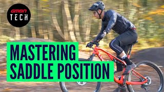 Everything You Need To Know About MTB Saddle Position  GMBN Guide To Bike Setup [upl. by Catlin]