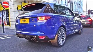 Range Rover SVR Amazing V8 SOUNDS [upl. by Nairbal]