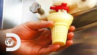 ICE CREAM CONES  How Its Made [upl. by Nimzay]