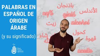 Palabras en español de origen árabe [upl. by Aicenaj]