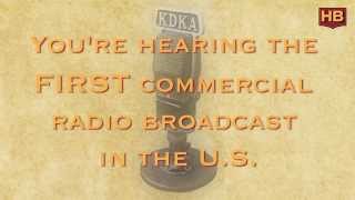 Nov 2 1920 First Commercial Radio Broadcast in the US [upl. by Bobine]