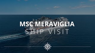 MSC Meraviglia  Ship Visit [upl. by Hpeosj514]