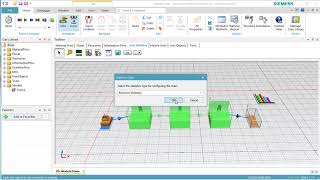 Plant Simulation Creating a Simple Model [upl. by Guerin839]