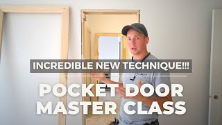 I Cant Believe I Waited So LongBest Way to Install Pocket Doors [upl. by Madison]