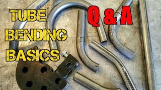 TFS Tube Bending Basics 3  Q amp A [upl. by Nerag]