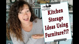 Kitchen Storage Ideas using furniture [upl. by Dickey]