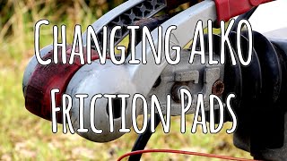 How to change ALKO Hitch friction pads [upl. by Atselec]