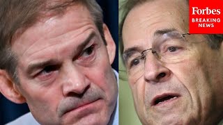 JUST IN Jim Jordan Rips Jerry Nadler At Start Of House Hearing [upl. by Aneeled86]