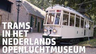 Spoorwegen  Afl32  Trams in het Nederlands Openluchtmuseum [upl. by Canning446]