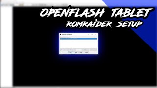 Openflash Tablet ROMRaider Setup and BackfirePop Tune [upl. by Leandra]