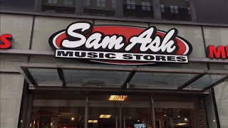 Visit Sam Ash Music Store New York City [upl. by Olag426]