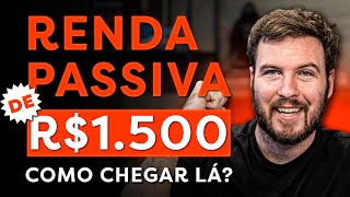 COMO GANHAR R1500 TODOS OS MESES SEM PRECISAR TRABALHAR  VIVER DE RENDA PASSIVA [upl. by Burk972]