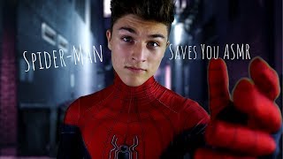 ASMR SpiderMan Saves You Roleplay [upl. by Desdemona]